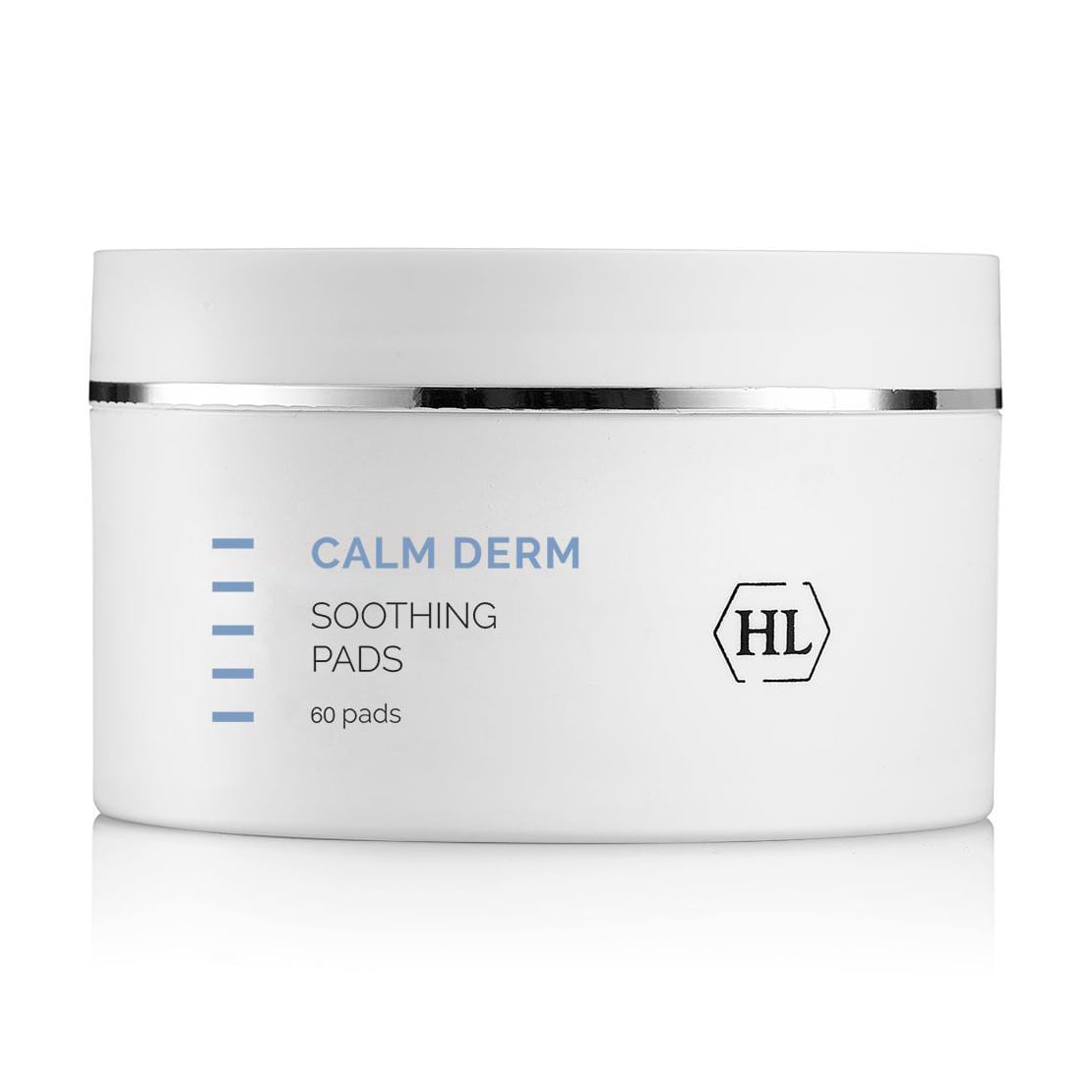 Спонжі Holy Land Cosmetics Calm Derm Soothing Pads для чутливої шкіри обличчя, 60 шт